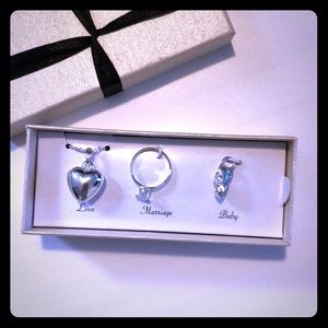 Fashion Jewelry in Gift Box LOVE MARRIAGE and BABY
